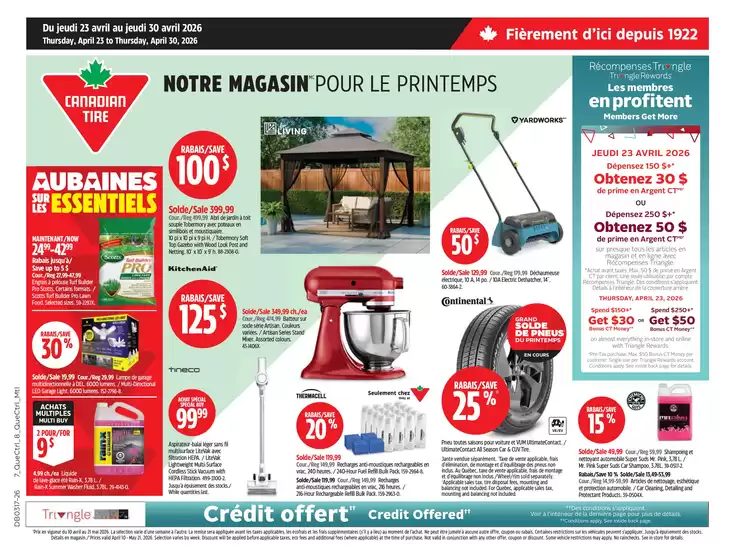 Canadian Tire catalogue | Wide range of offers | 2026-04-23T00:00:00.000Z - 2026-04-30T00:00:00.000Z
