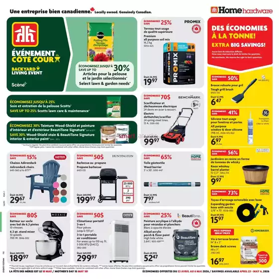 Home Hardware catalogue | Great offer for all customers | 2026-04-23T00:00:00.000Z - 2026-05-06T00:00:00.000Z