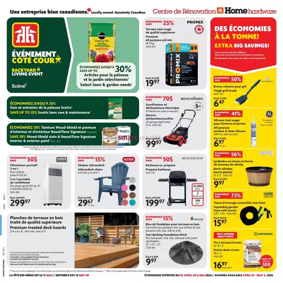 Home Hardware catalogue | Home Hardware weekly flyer | 2026-04-23T00:00:00.000Z - 2026-05-06T00:00:00.000Z