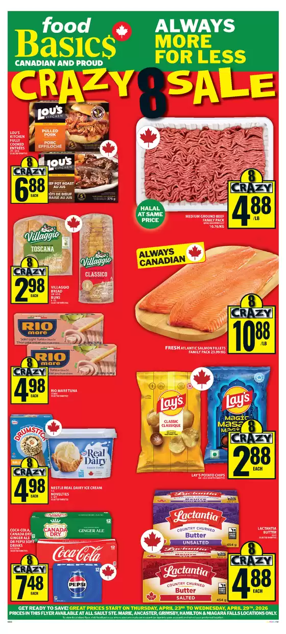 Food Basics catalogue | Discover attractive offers | 2026-04-23T00:00:00.000Z - 2026-04-29T00:00:00.000Z
