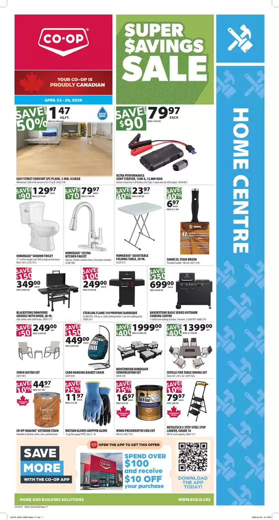 Co-op Home Centre catalogue | Our best deals for you | 2026-04-23T00:00:00.000Z - 2026-04-29T00:00:00.000Z