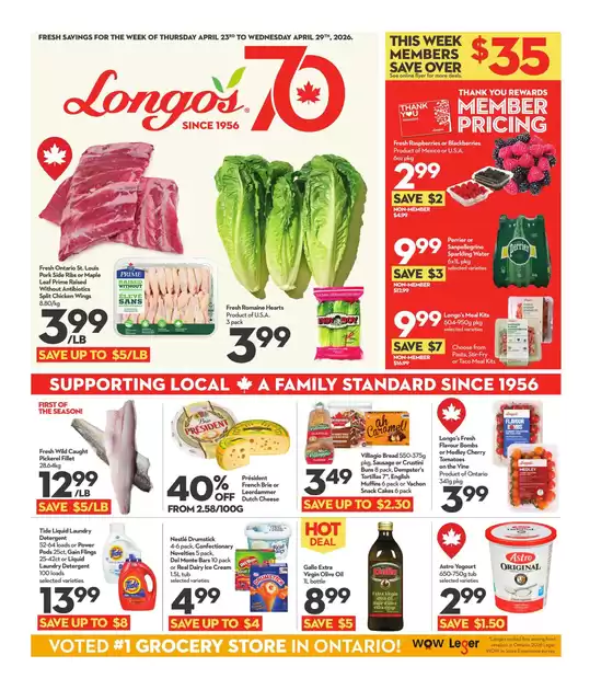 Longo's catalogue | Weekly Flyer | 2026-04-23T00:00:00.000Z - 2026-04-29T00:00:00.000Z