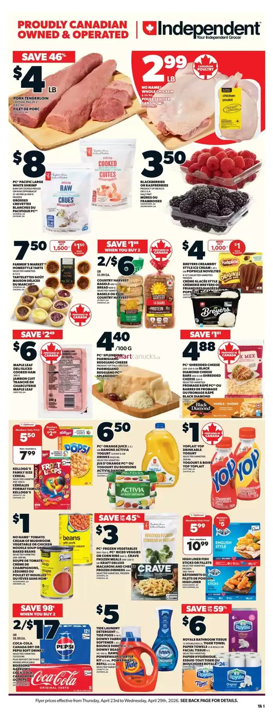 Independent Grocer catalogue | Great offer for bargain hunters | 2026-04-23T00:00:00.000Z - 2026-04-29T00:00:00.000Z