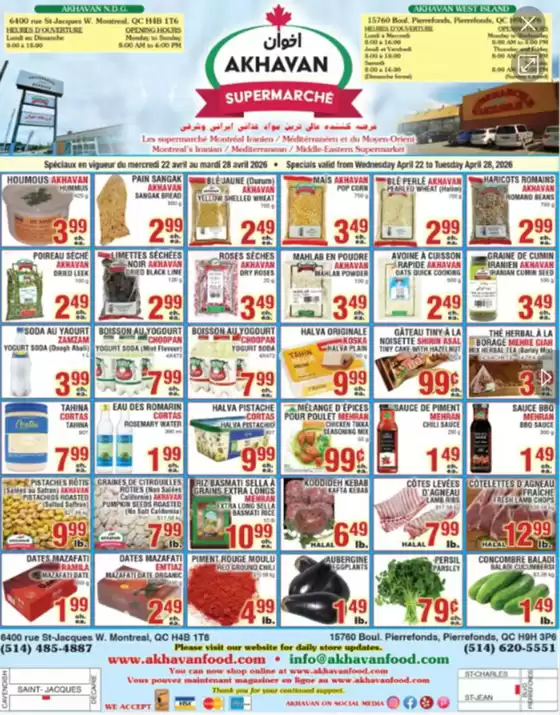 Akhavan catalogue in Cornwall | Weekly specials  | 2026-04-23T00:00:00.000Z - 2026-04-28T00:00:00.000Z