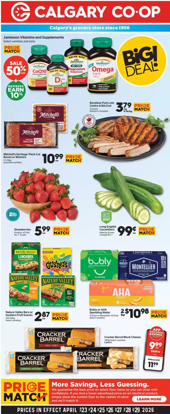 Calgary Co-op catalogue in Cornwall | Weekly flyer  | 2026-04-23T00:00:00.000Z - 2026-04-29T00:00:00.000Z
