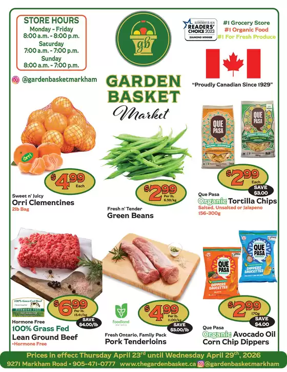 The Garden Basket catalogue in Cornwall | Weekly flyer  | 2026-04-23T00:00:00.000Z - 2026-04-29T00:00:00.000Z