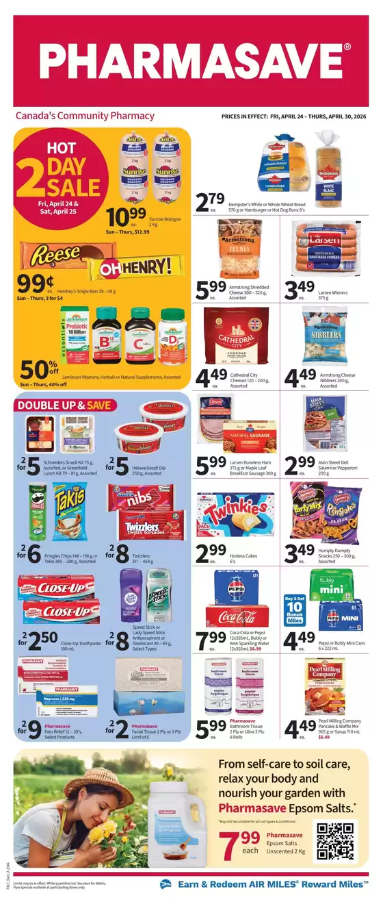 Pharmasave catalogue | Pharmasave weekly flyer | 2026-04-24T00:00:00.000Z - 2026-04-30T00:00:00.000Z