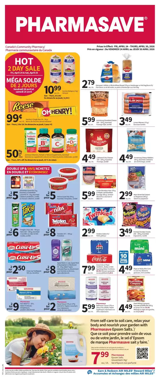 Pharmasave catalogue | Top offers for all bargain hunters | 2026-04-24T00:00:00.000Z - 2026-04-30T00:00:00.000Z