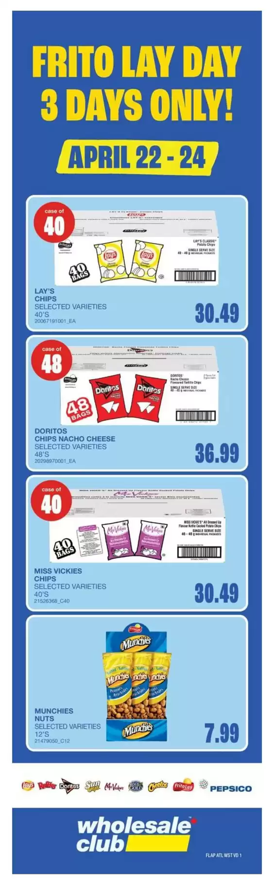 Wholesale Club catalogue in Belleville | Offers for bargain hunters | 2026-04-22T00:00:00.000Z - 2026-04-24T00:00:00.000Z