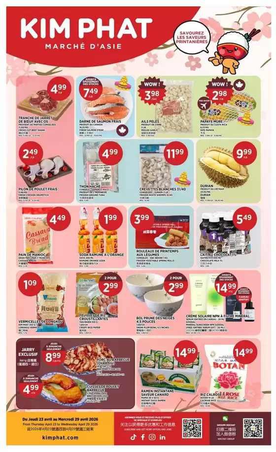 Kim Phat catalogue in New Tecumseth | Kim Phat flyer | 2026-04-23T00:00:00.000Z - 2026-04-29T00:00:00.000Z