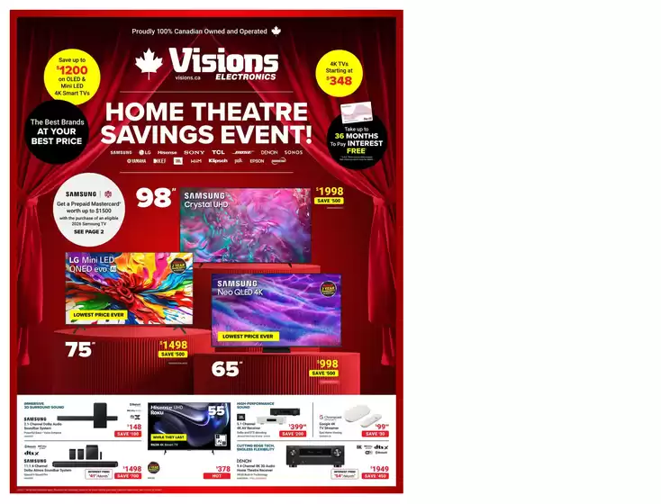 Visions Electronics catalogue | Flyer | 2026-04-24T00:00:00.000Z - 2026-04-30T00:00:00.000Z