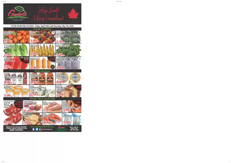 Galati Market Fresh catalogue | Bi weekly flyer  | 2026-04-24T00:00:00.000Z - 2026-05-07T00:00:00.000Z