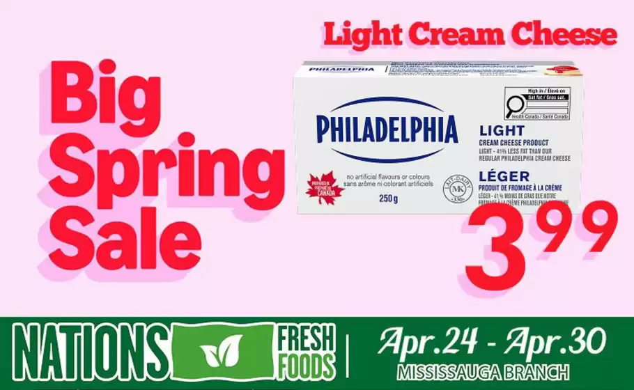 Nations Fresh Foods catalogue | Big spring sale  | 2026-04-27T00:00:00.000Z - 2026-04-30T00:00:00.000Z
