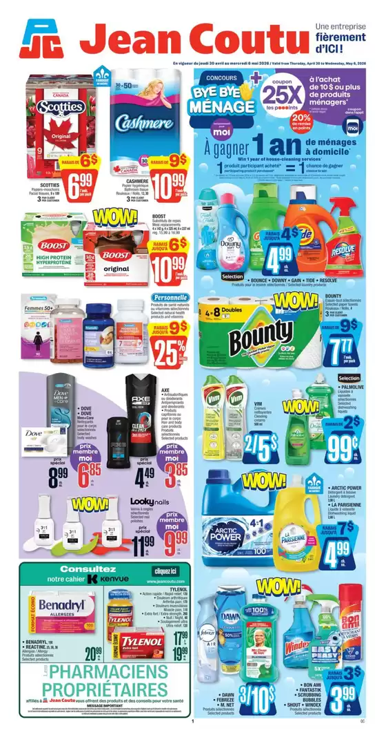Jean Coutu catalogue | Our best offers for you | 2026-04-30T00:00:00.000Z - 2026-05-06T00:00:00.000Z