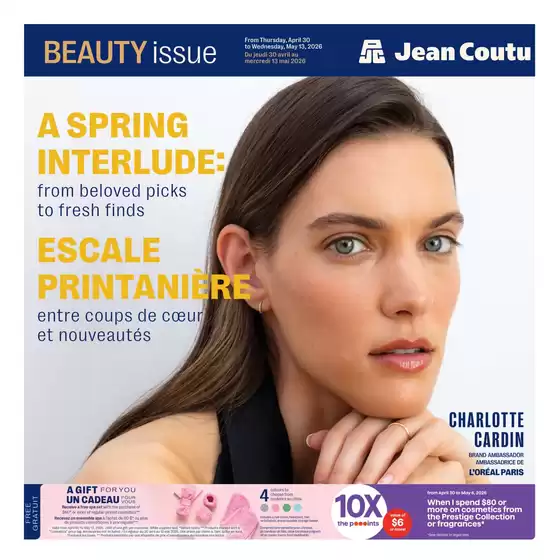 Jean Coutu catalogue | Exclusive deals and bargains | 2026-04-30T00:00:00.000Z - 2026-05-13T00:00:00.000Z