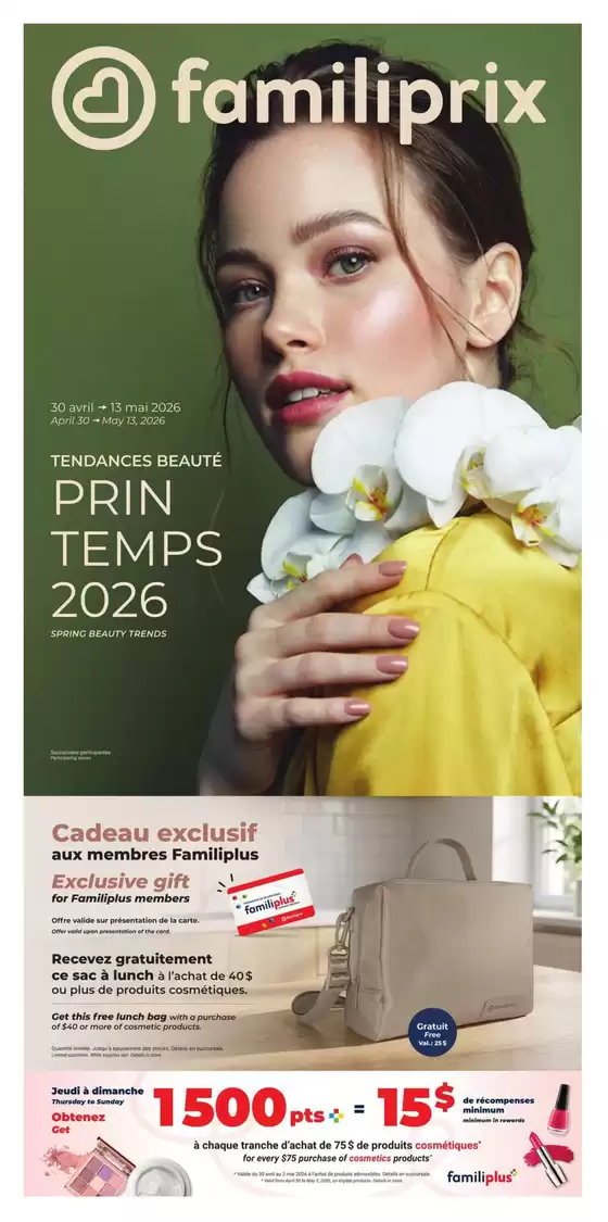 Familiprix catalogue | Catalogue | 2026-04-30T00:00:00.000Z - 2026-05-13T00:00:00.000Z