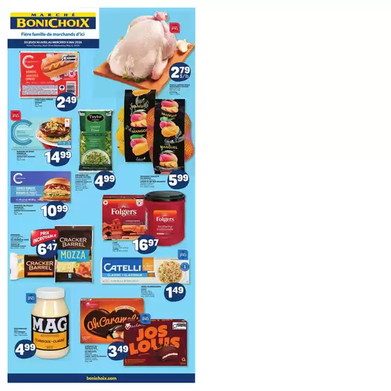 Marché Bonichoix catalogue | Top deals and discounts | 2026-04-30T00:00:00.000Z - 2026-05-06T00:00:00.000Z