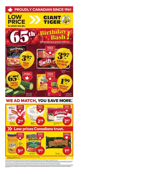 Giant Tiger catalogue | Attractive special offers for everyone | 2026-04-29T00:00:00.000Z - 2026-05-05T00:00:00.000Z