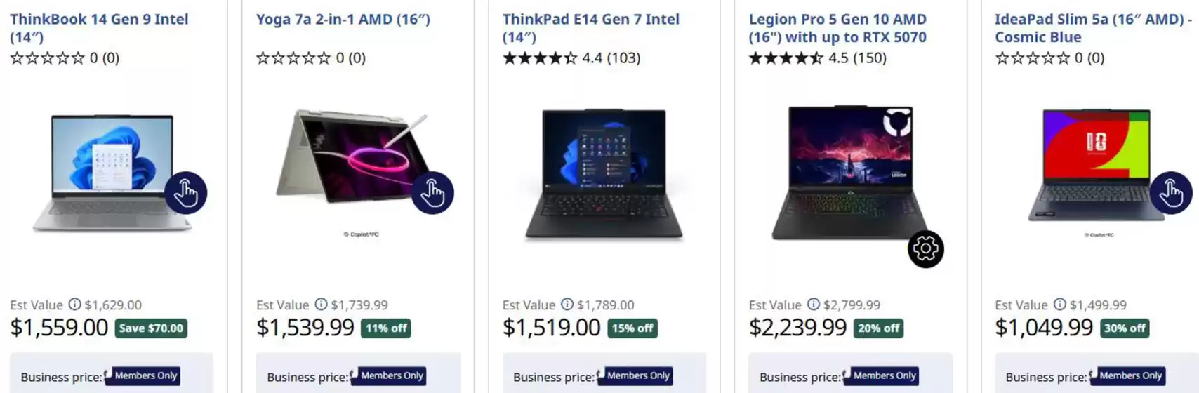 Lenovo catalogue in Toronto | Weekly Deals on PCs and tech | 2026-04-28T00:00:00.000Z - 2026-05-12T00:00:00.000Z