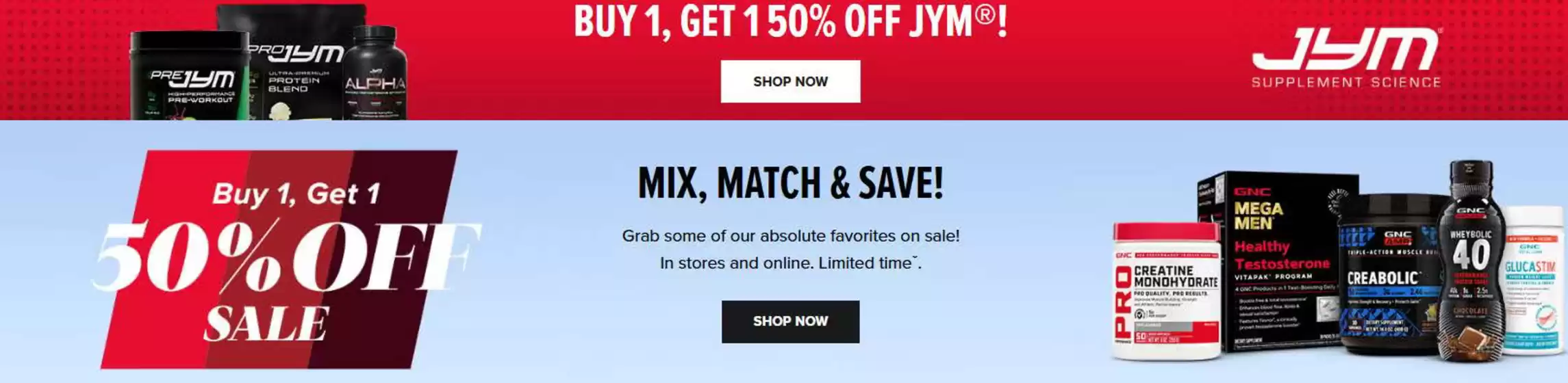 GNC catalogue in Saint John | Buy one get one 50% off  | 2026-04-28T00:00:00.000Z - 2026-05-12T00:00:00.000Z