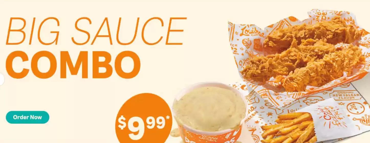 Popeyes catalogue | Mini combo $5.49 | 2026-04-28T00:00:00.000Z - 2026-05-12T00:00:00.000Z