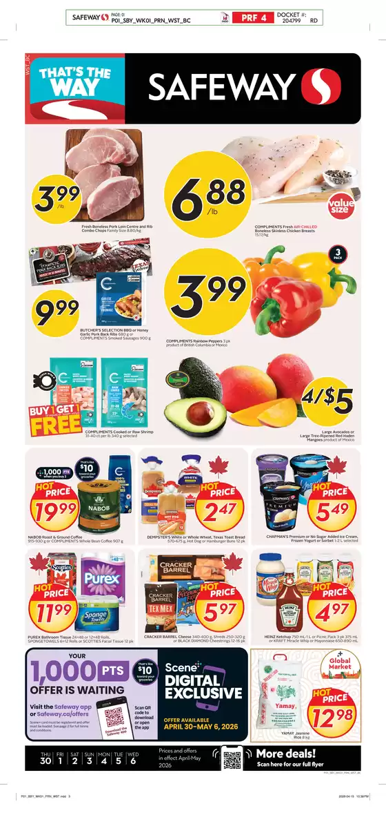 Safeway catalogue | Weekly Flyer - ON/BC | 2026-04-30T00:00:00.000Z - 2026-05-06T00:00:00.000Z