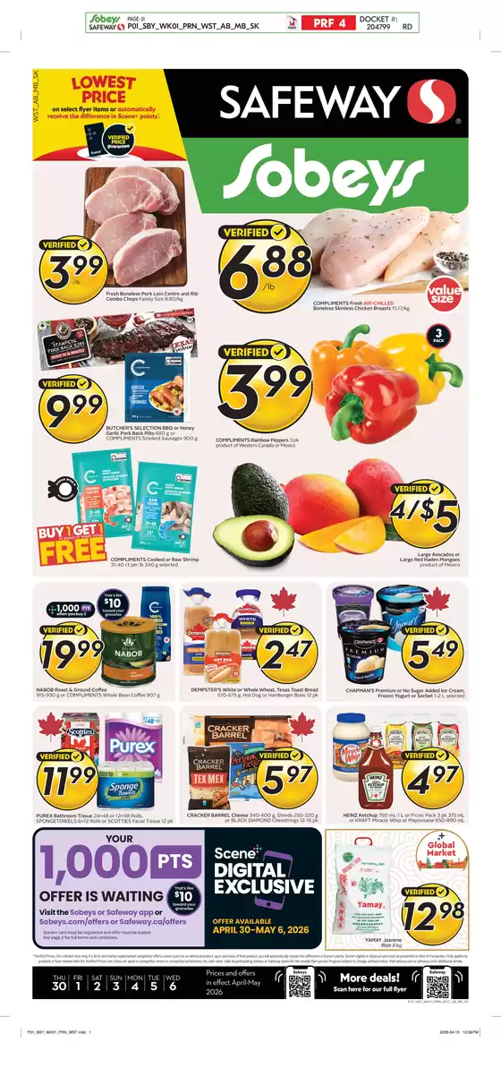 Safeway catalogue | Exclusive deals for our customers | 2026-04-30T00:00:00.000Z - 2026-05-06T00:00:00.000Z