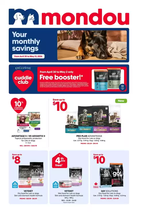 Mondou catalogue | Flyer | 2026-04-30T00:00:00.000Z - 2026-05-13T00:00:00.000Z