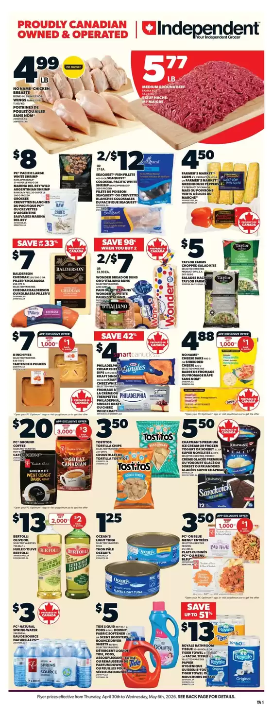 Independent Grocer catalogue | Discover attractive offers | 2026-04-30T00:00:00.000Z - 2026-05-06T00:00:00.000Z