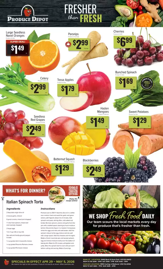 Produce Depot catalogue | Weekly flyer  | 2026-04-30T00:00:00.000Z - 2026-05-05T00:00:00.000Z