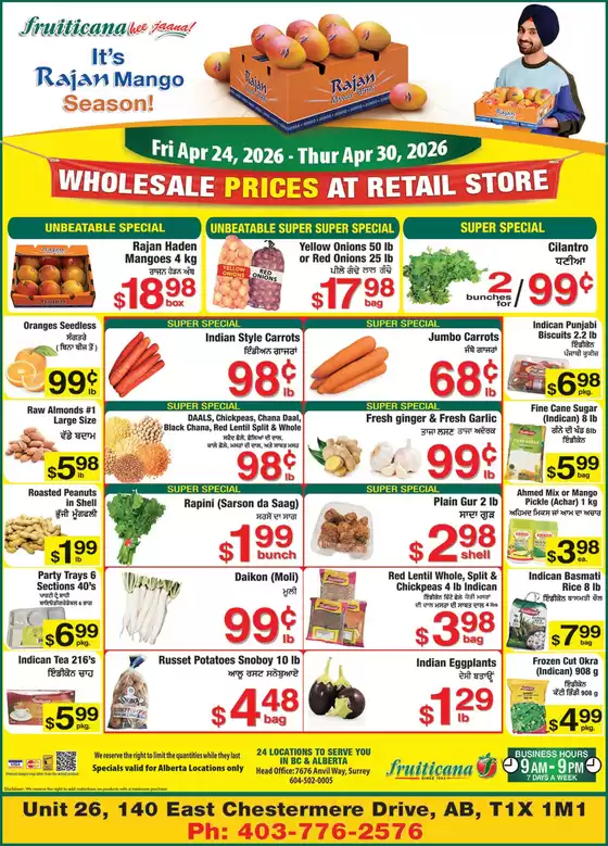 Fruiticana catalogue | Weekly specials  | 2026-04-30T00:00:00.000Z - 2026-04-30T00:00:00.000Z