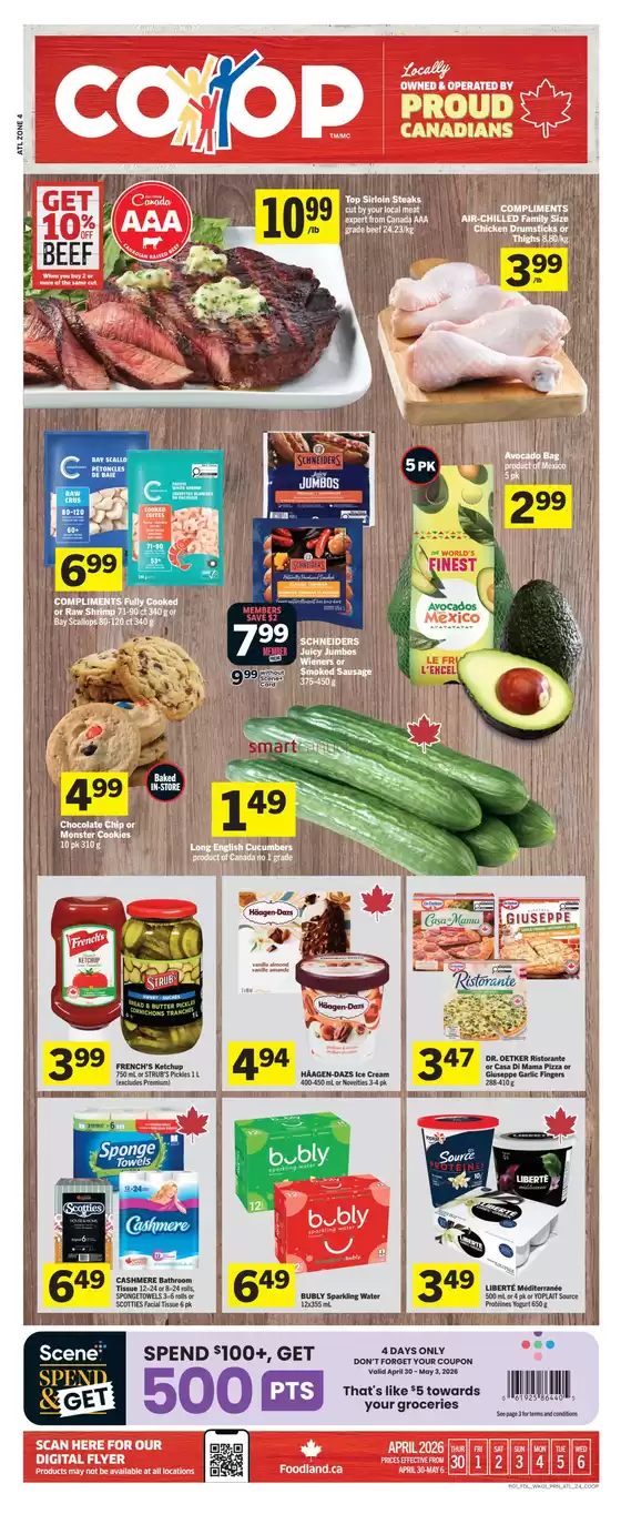 Co-op Atlantic catalogue | Weekly flyer  | 2026-04-30T00:00:00.000Z - 2026-05-06T00:00:00.000Z