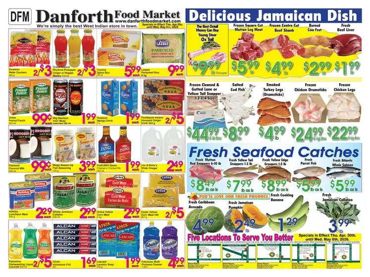 Danforth Food Market catalogue | Weekly specials  | 2026-04-30T00:00:00.000Z - 2026-05-06T00:00:00.000Z