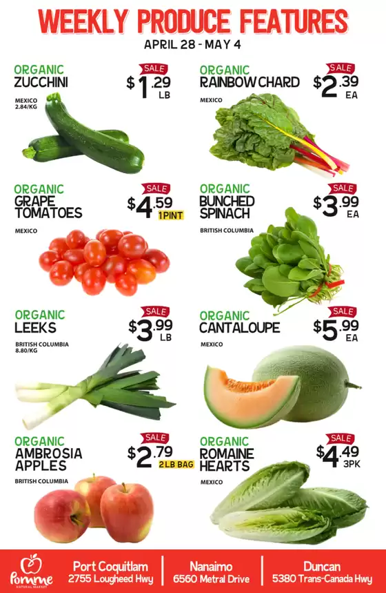 Pomme Natural Market catalogue | Weekly flyer  | 2026-04-30T00:00:00.000Z - 2026-05-04T00:00:00.000Z