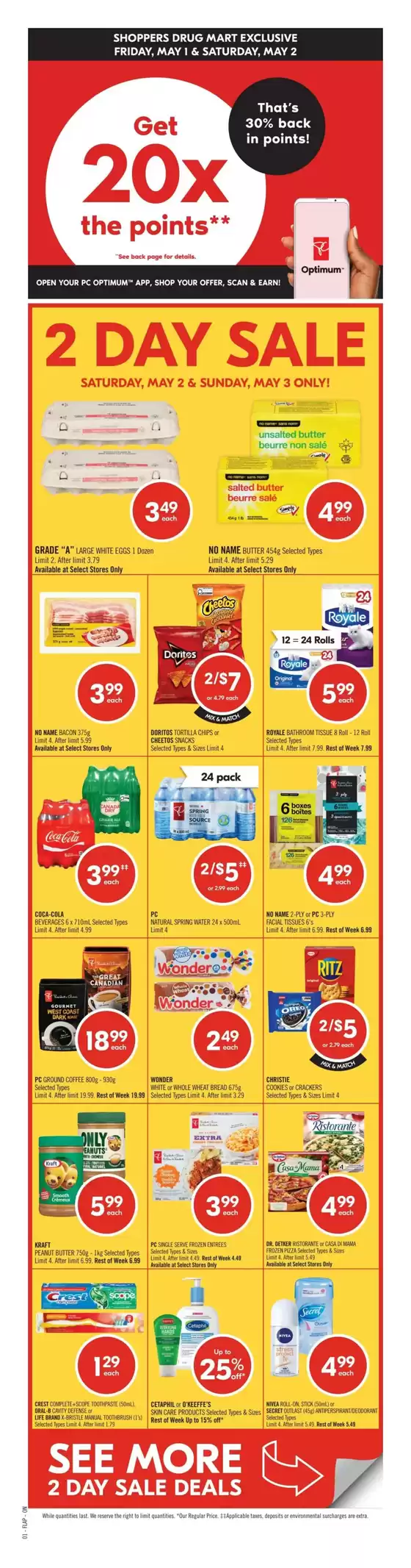 Shoppers Drug Mart catalogue | Our best deals for you | 2026-05-01T00:00:00.000Z - 2026-05-03T00:00:00.000Z