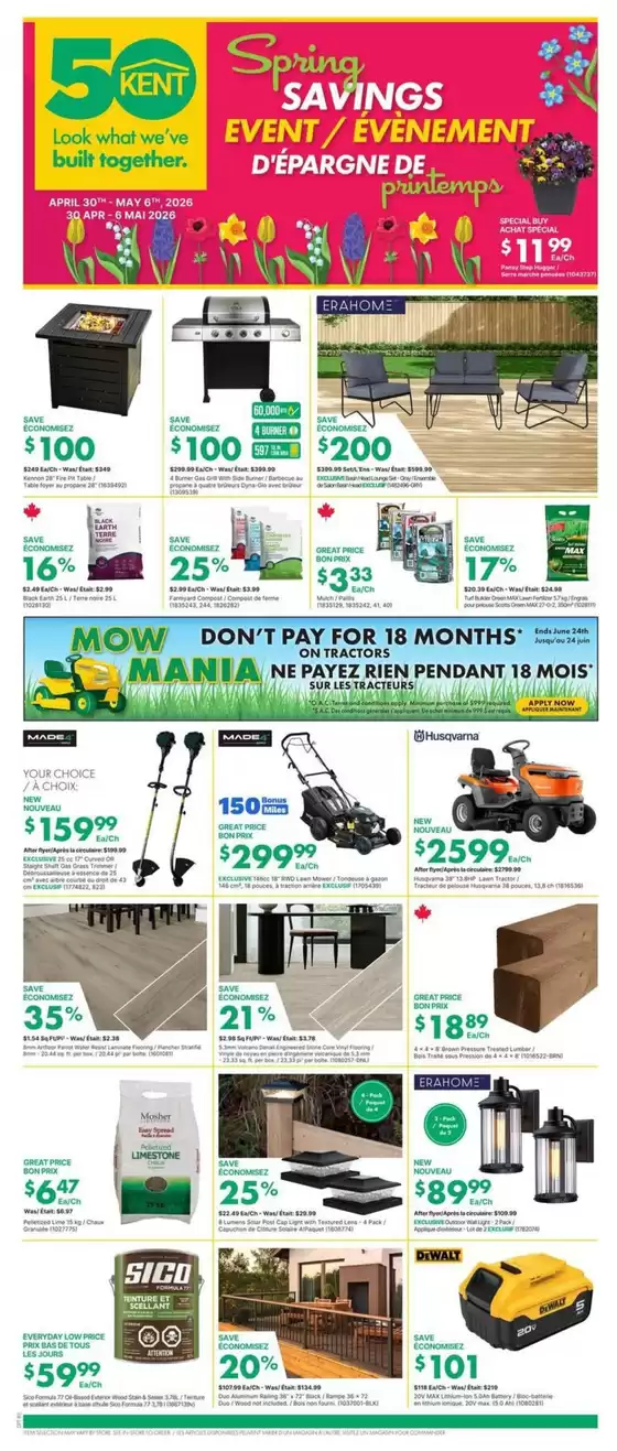 Kent catalogue | Kent Weekly ad | 2026-04-30T00:00:00.000Z - 2026-05-06T00:00:00.000Z