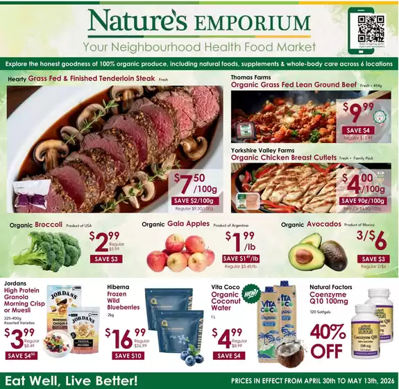 Nature's Emporium catalogue |  In-Store Specials | 2026-04-30T00:00:00.000Z - 2026-05-13T00:00:00.000Z
