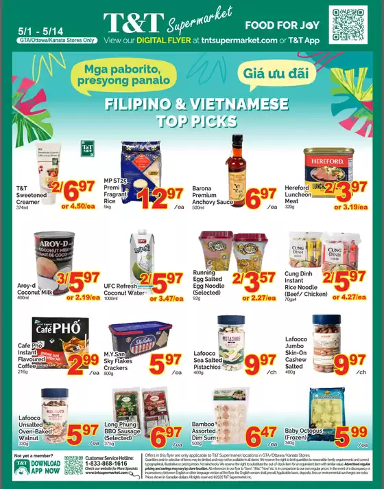 T&T Supermarket catalogue | New offers to discover | 2026-05-01T00:00:00.000Z - 2026-05-14T00:00:00.000Z