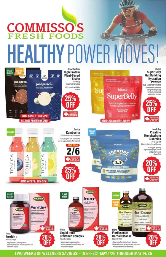 Commisso's Fresh Foods catalogue | Commisso's Fresh Foods weeky flyer | 2026-05-01T00:00:00.000Z - 2026-05-14T00:00:00.000Z