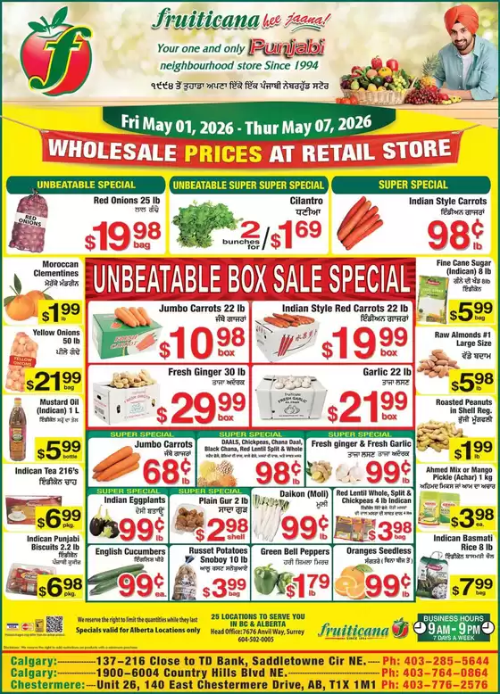 Fruiticana catalogue | Top deals for all customers | 2026-05-01T00:00:00.000Z - 2026-05-07T00:00:00.000Z