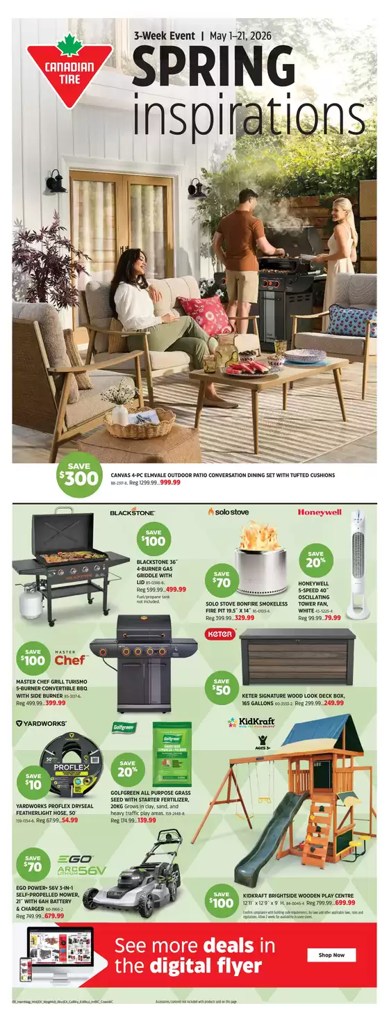 Canadian Tire catalogue | Current deals and offers | 2026-04-30T00:00:00.000Z - 2026-05-20T00:00:00.000Z