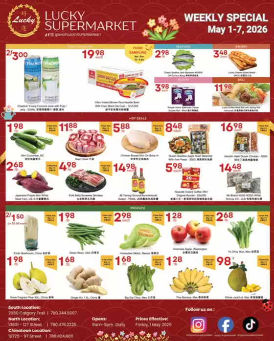 Lucky Supermarket catalogue | Weekly specials  | 2026-05-04T00:00:00.000Z - 2026-05-07T00:00:00.000Z