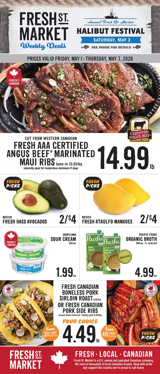 Fresh St Market catalogue | Weekly deals  | 2026-05-04T00:00:00.000Z - 2026-05-07T00:00:00.000Z