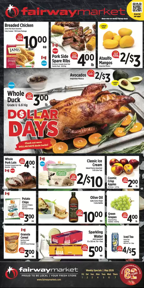 Fairway Market catalogue | Weekly flyer  | 2026-05-04T00:00:00.000Z - 2026-05-07T00:00:00.000Z