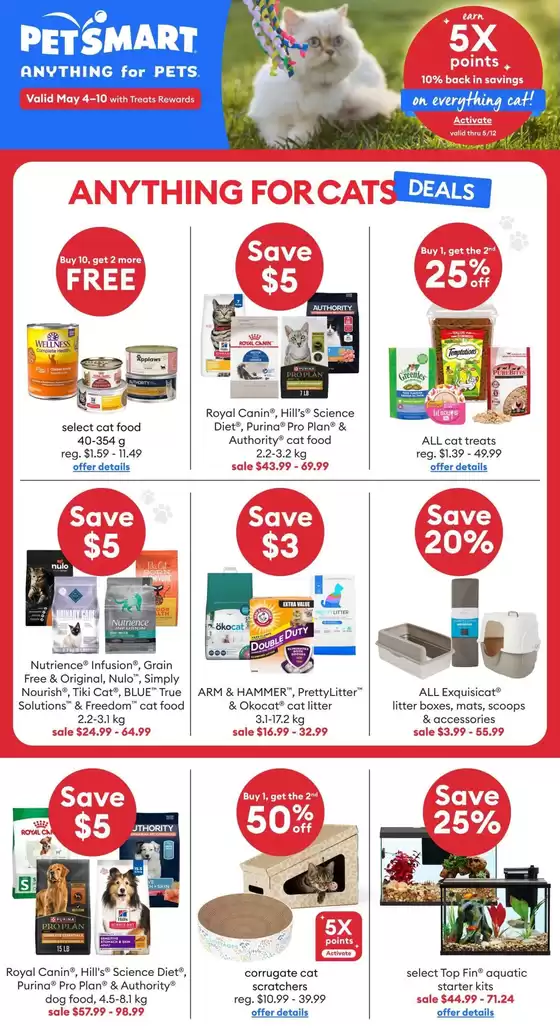 Petsmart catalogue | Petsmart Weekly ad | 2026-05-04T00:00:00.000Z - 2026-05-12T00:00:00.000Z