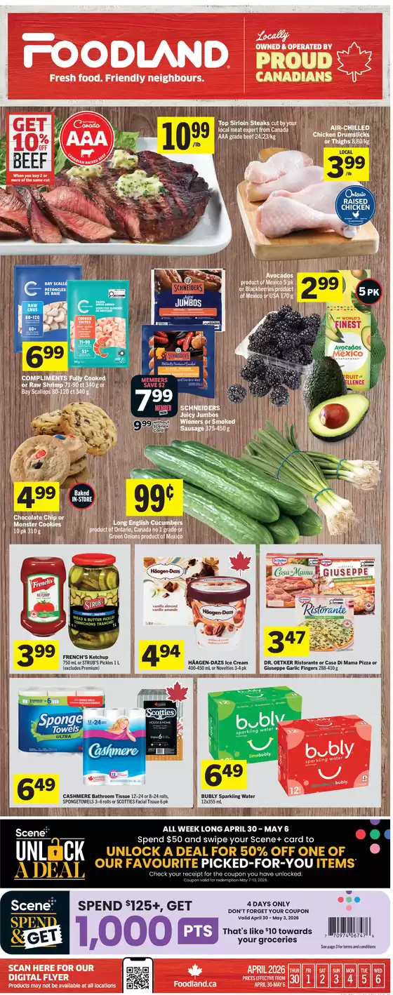 Foodland catalogue | Weekly flyer  | 2026-05-04T00:00:00.000Z - 2026-05-06T00:00:00.000Z