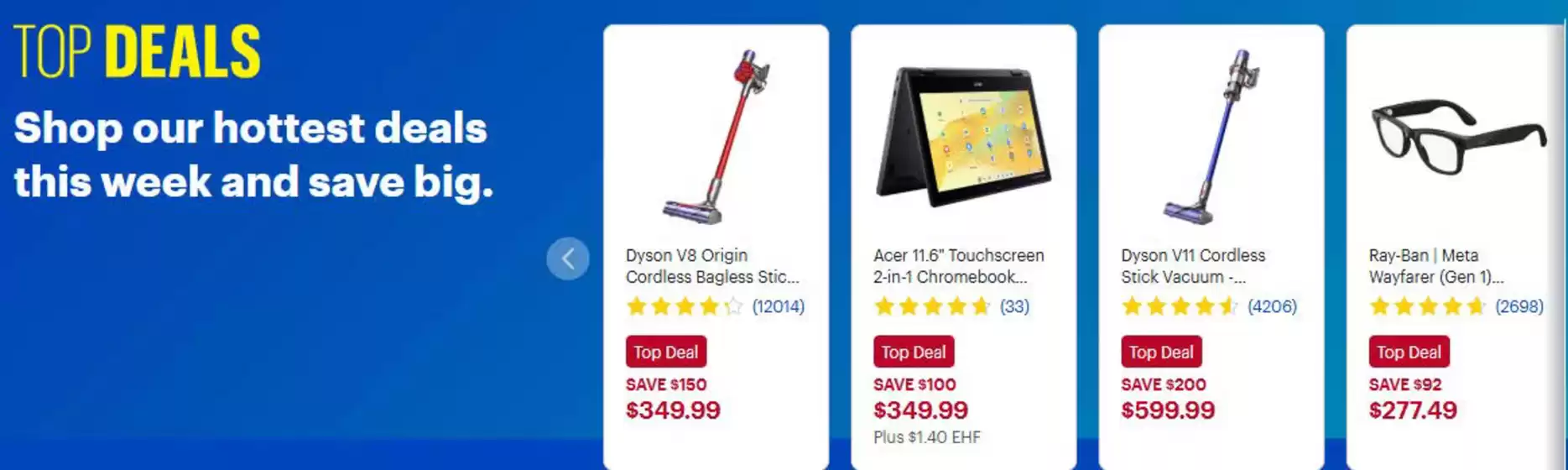 Best Buy catalogue | Top deals  | 2026-05-04T00:00:00.000Z - 2026-05-18T00:00:00.000Z