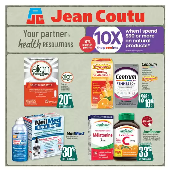 Jean Coutu catalogue in Estérel | Attractive special offers for everyone | 2026-05-07T00:00:00.000Z - 2026-05-13T00:00:00.000Z
