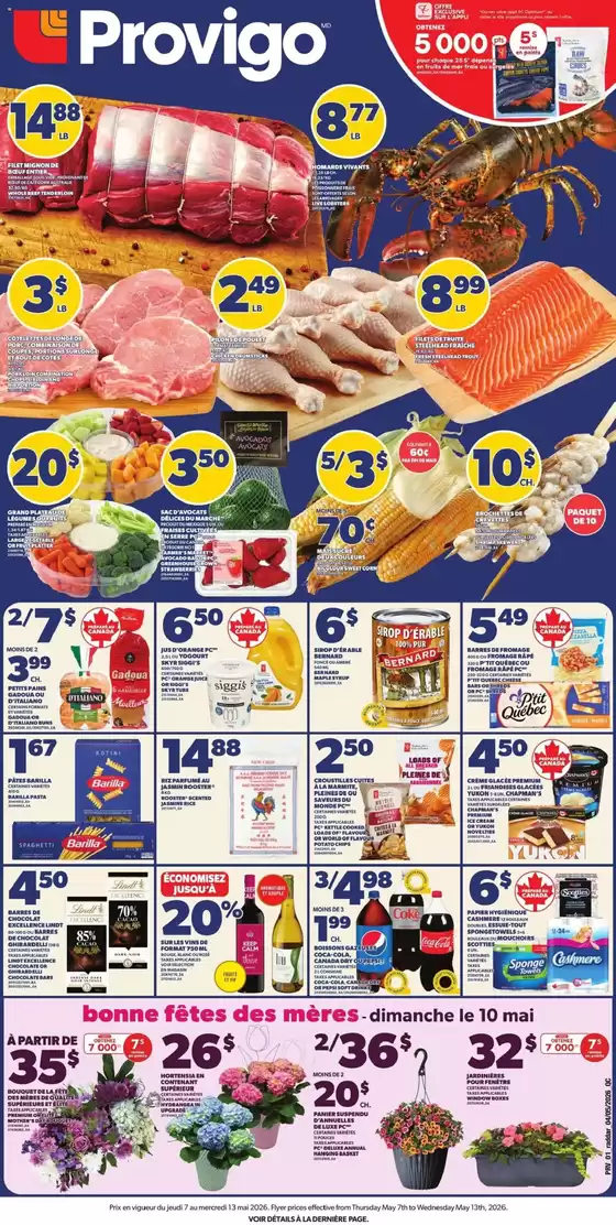 Provigo catalogue | Current deals and offers | 2026-05-07T00:00:00.000Z - 2026-05-13T00:00:00.000Z