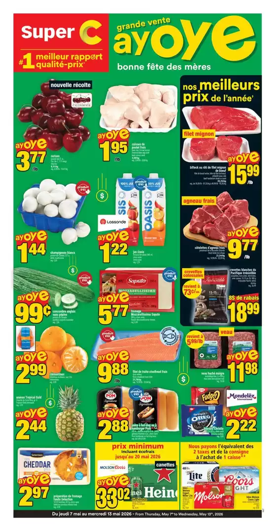 Super C catalogue | Top deals and discounts | 2026-05-07T00:00:00.000Z - 2026-05-13T00:00:00.000Z
